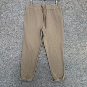 James Perse Sweatpants Joggers Women Small 1 French Terry Soft Cotton Drawstring